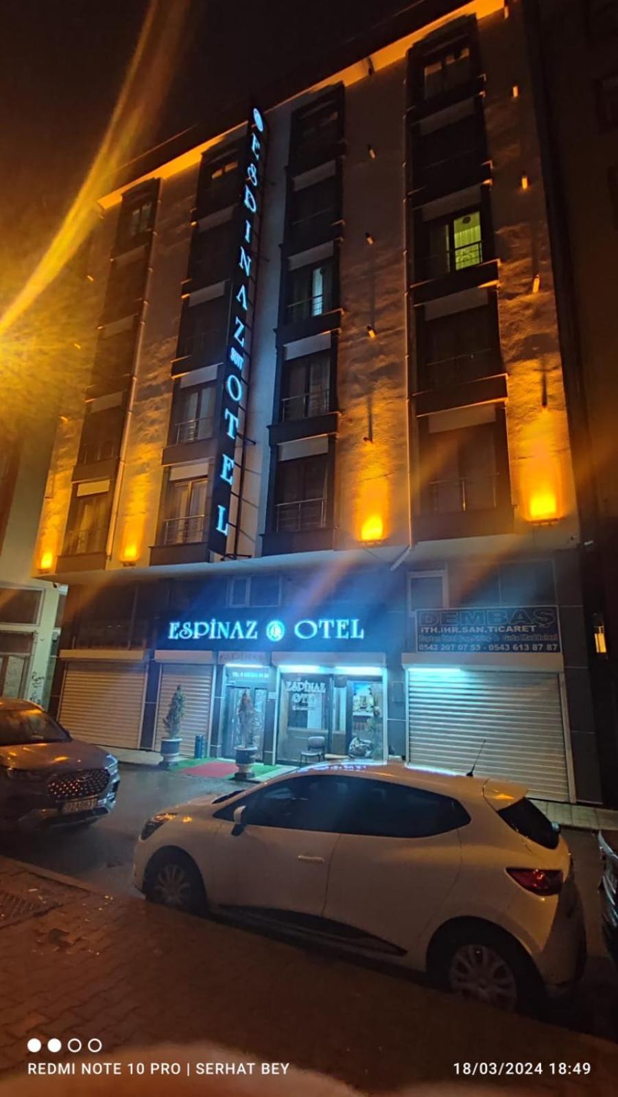 Espinaz Apart Otel Bostanici ภายนอก รูปภาพ
